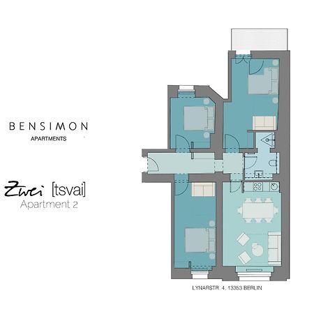 Bensimon Apartments Mitte/Wedding Βερολίνο Δωμάτιο φωτογραφία