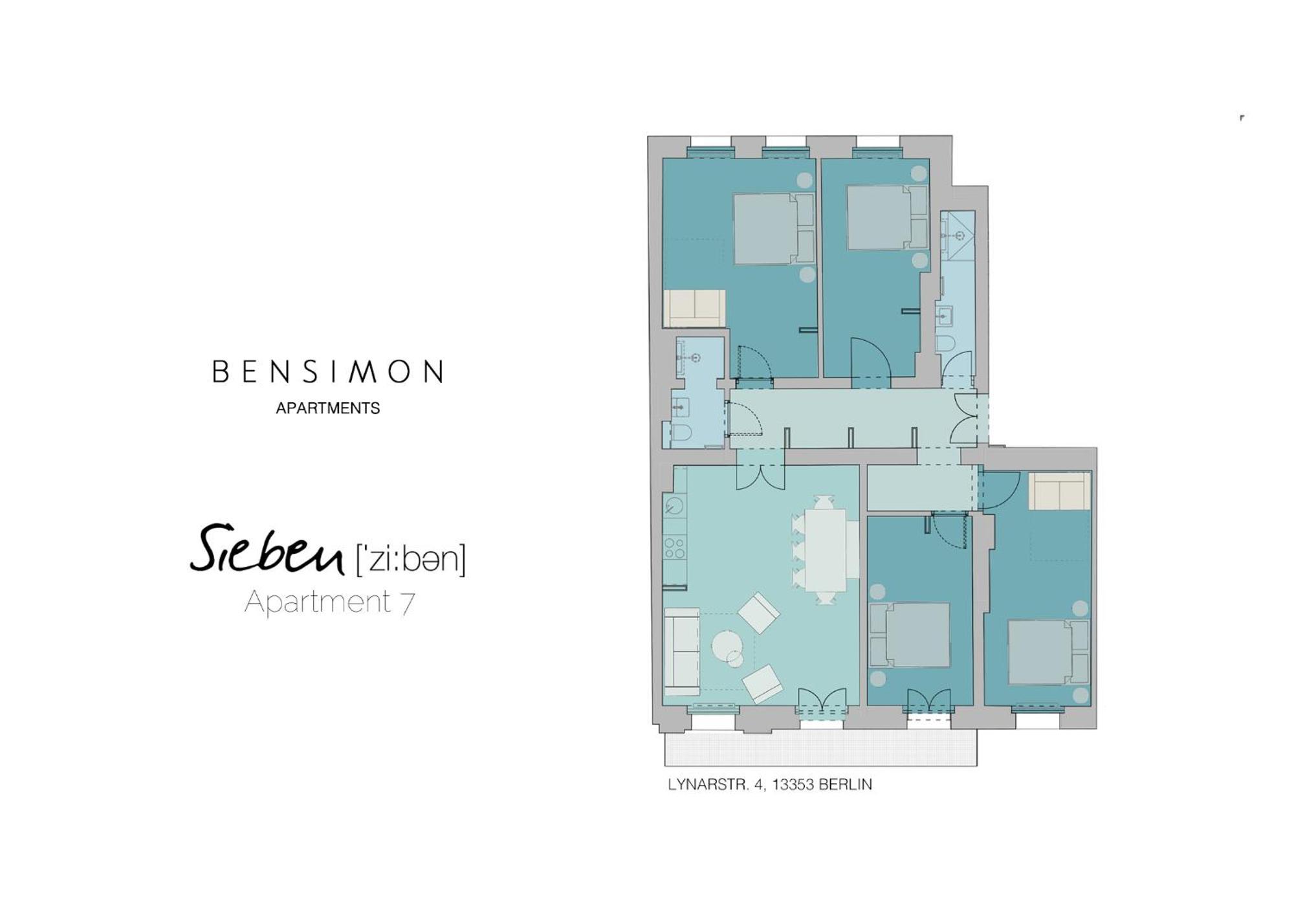 Bensimon Apartments Mitte/Wedding Βερολίνο Δωμάτιο φωτογραφία