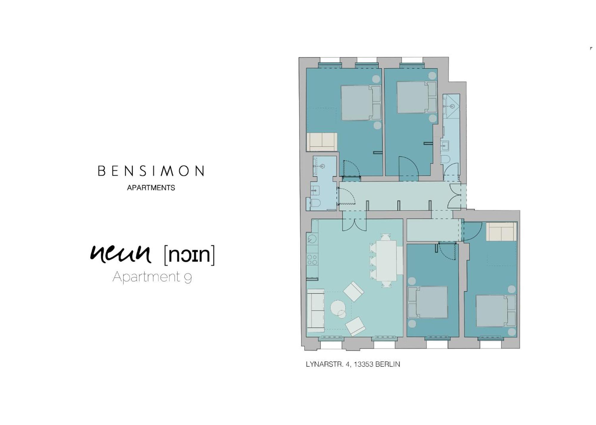 Bensimon Apartments Mitte/Wedding Βερολίνο Δωμάτιο φωτογραφία