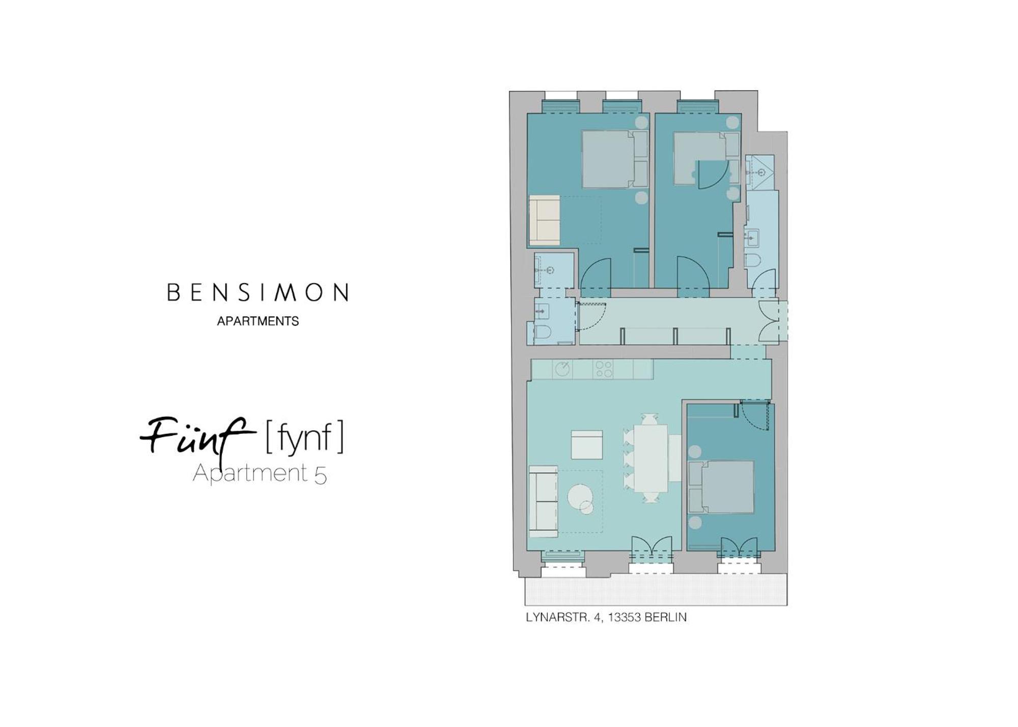 Bensimon Apartments Mitte/Wedding Βερολίνο Δωμάτιο φωτογραφία